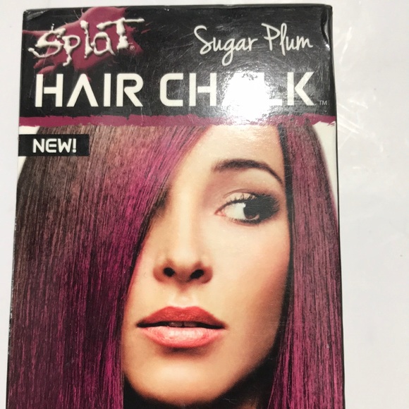πΉ NIB Splat Burgundy Hair Chalk